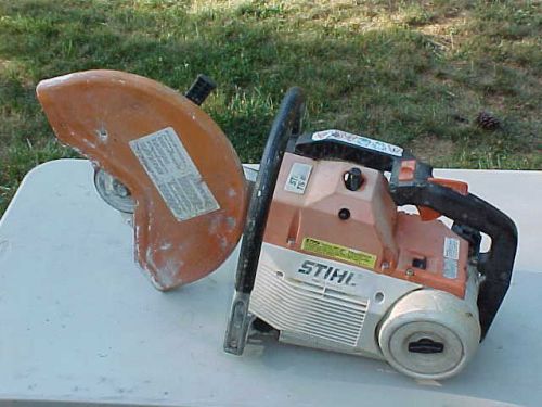 Stihl TS 460 Cut-Off Concrete Chop Saw Demolition Parts Only 60psi