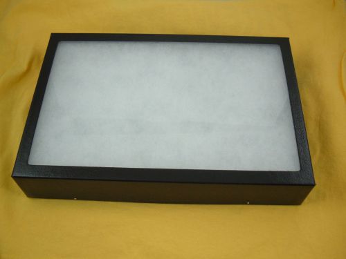 1 jewelry display case riker mount display box shadow box 14 x 20 x 1 1/4&#034; for sale