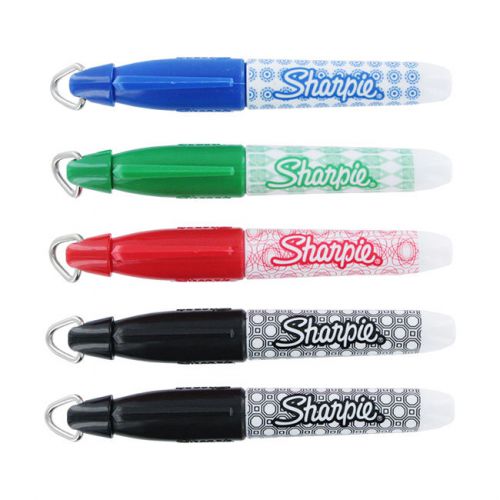 5 sharpie mini fashion assorted fine permanent markers for sale