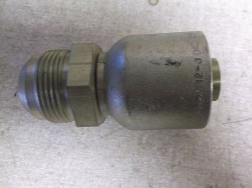 NEW Parker Hydraulic Hose Fitting P10371 R12-JD4D 1/2&#034;  *FREE SHIPPING*