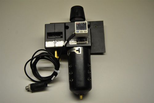 Watts pneumatic regulator w/ digital press indicator &amp; lockout ball valve 300psi for sale