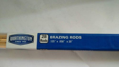 Worthington Brazing Rods 331746 5% silver BCuP-3 AWS-A5.8 lot of 28 rods