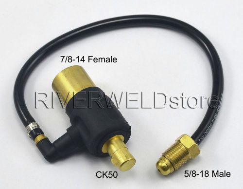 WP-26 SR-26 TIG torch Cable joint change 7/8&#034;-14 Female