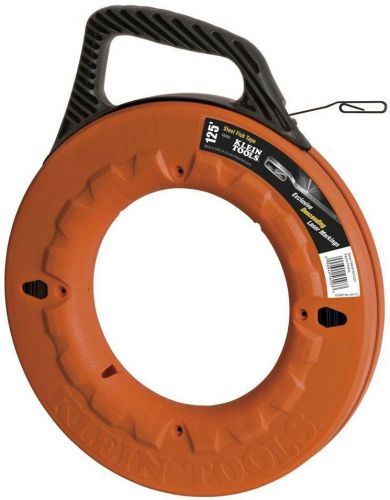Klein tools depthfinder 125 ft. steel fish tape electrical wire cable puller new for sale