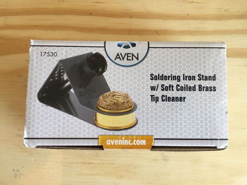 Aven 17530 Soldering Stand With Soft Coiled Tip Cleaner
