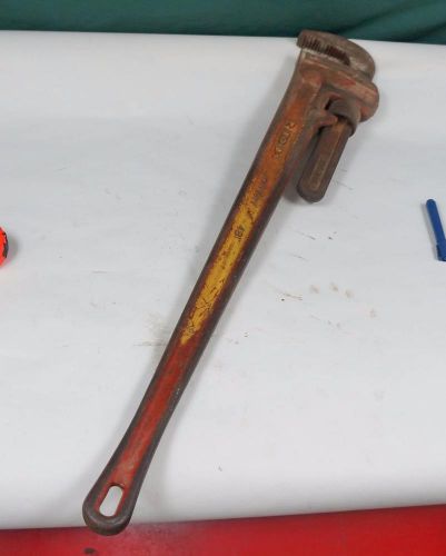 RIDGID 48&#034; HEAVY DUTY PIPE WRENCH   !!      L712