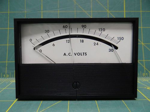 4&#034;x2.5&#034; AC Volts Meter Range 0-150V 0-30 pn: S480401