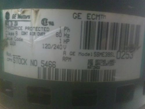 GE ECM MOTOR   5SME39SL0253   (1095)