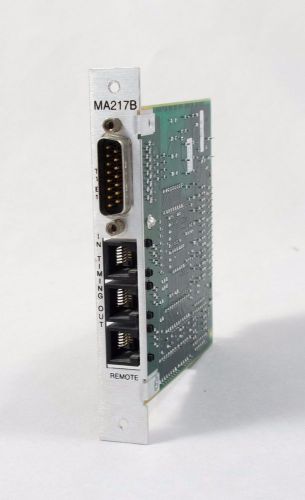 Harris GatesAir Intraplex MA-217B Channel Service Unit Interface Module