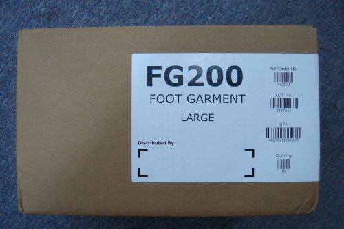 ARJO HUNTLEIGH FG 200 FOOT GARMENT~ CASE OF 10