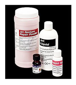 Lang Jet Denture Repair 6x30ml Bottle Liquid 1402X6