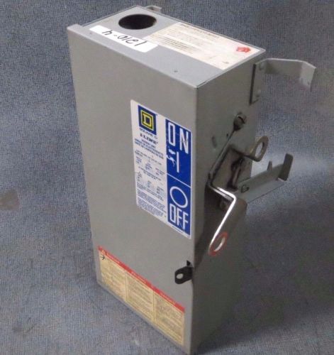SQUARE D I-LINE BUS PLUG FUSIBLE BUSWAY SWITCH 100 AMP, 3P 4W, 600 V # PQ4610G