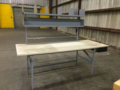 Work Bench Shipping Station Heavy Duty Commercial Grade
