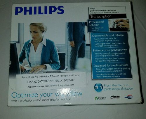 Philips Transcription professional solution for document creation model LFH7277