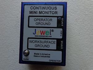 Desco 19212 120V Workstation Continuous Mini Monitor