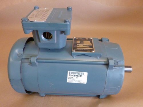 Reliance p14j363 1hp electric motor explosion proof 3ph 60hz 143tc 1725 rpm for sale