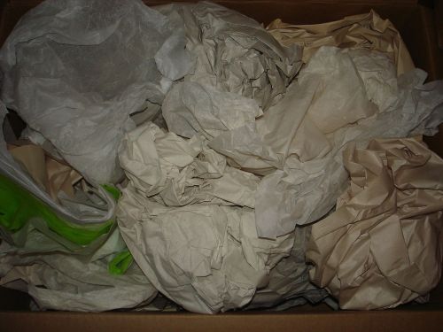 Box of Clean Paper Packing Material FREE SHIPPING