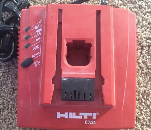 Hilti c7/24 9.6-24v nicd &amp; nimh battery charger for sale