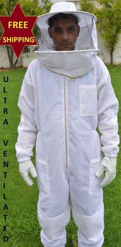 Xl adult ventilated pest control bee keepers beekeeping best inspector bee suit for sale