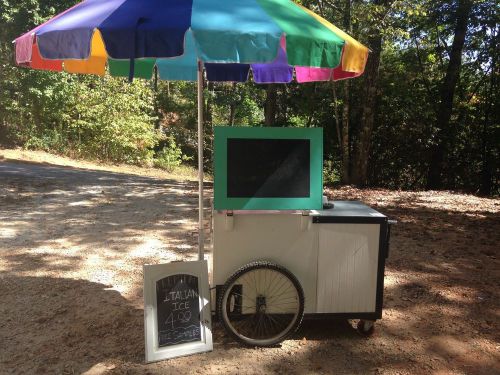 Italian ice/ ice cream cart for sale