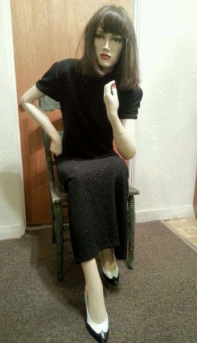 Female Mannequin Full-Body Sitting