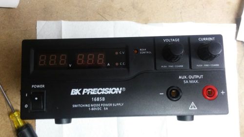 Bk precision 1685b 60v, 5a, switching bench dc power supply for sale