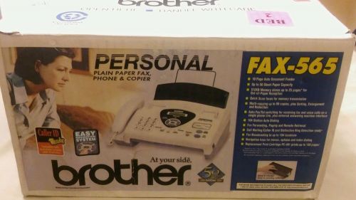 *NEW UNBOXED* BROTHER FAX-575 PLAIN PAPER FAX PHONE COPIER