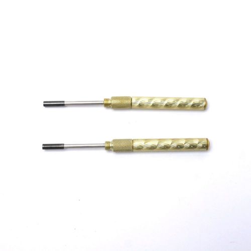 2-Pieces Wire Warp and Unwrap Driver Aluminum 19AWG 0.65mm 22AWG 0.9mm