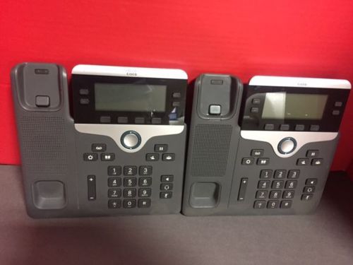 LOT OF 2- CISCO UC-PHONE CP-7841-K9