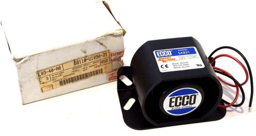 NEW ECCO SA931 BACK-UP BUZZER ALARM