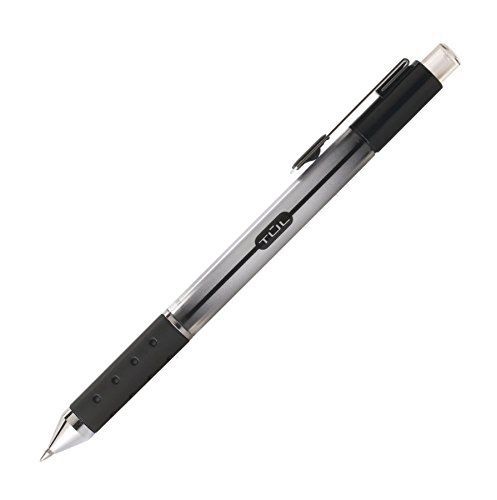 TUL Retractable Gel Pens 0.5 mm Fine Point, Black (4-Count)