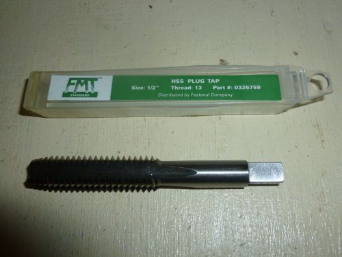 Drill Bits Taps Fastenal HSS Plug Tap 1/2&#034; Thread 13