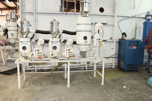 Novatec Drier HB-5 and HB-25 with Tanks and Vacuum Receiver Plastic Dryer