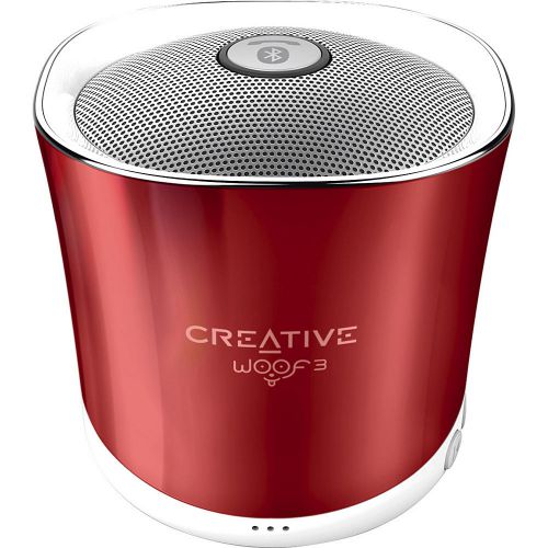 Creative labs woof3 portable wireless speaker - red electronic new for sale