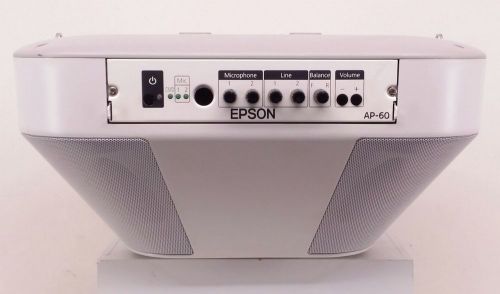 EPSON AP-60 SOUND SOLUTIONS WITH REMOTE AND CABLE