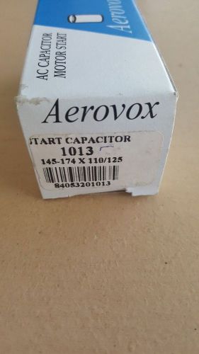 Aerovox AC Motor start capacitor 1013 110/125 volt N I B for air conditioner ETC
