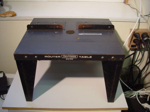 Craftsman Router Table - model 25168