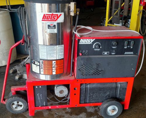 Used hotsy 1422ss hot electric / diesel 3.9gpm @ 3000psi pressure washer for sale