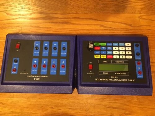 GB-4000 Sweep Function Frequency Generator &amp; SR4 Amplifier