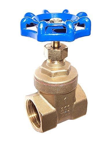 American Valve G300 3/4&#034; Lead-Free Brass Gate Valve IPS, 3/4-Inch