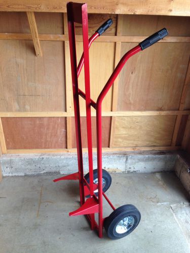 New dayton 2nxc4 heavy duty pail dolly cart 500 lb. capacity 10&#034; x 2-3/4&#034; wheels for sale