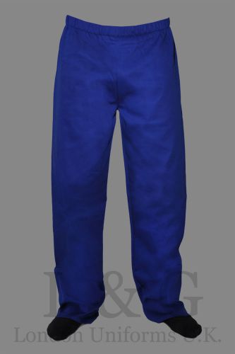 ROYAL BLUE PREMIUM chef pants (trousers)  XXXL size