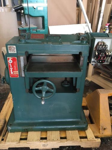 Oliver 399-d Planer 18&#034; 5hp