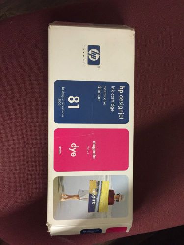 Genuine HP 81 Magenta Dye C4932A