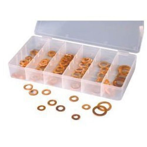 Valley Heavy Duty 110 Pc Copper Washer Assortment Set