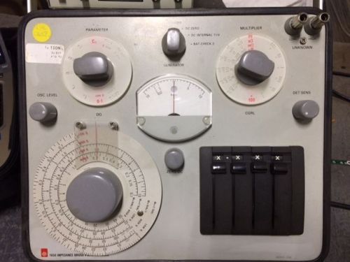 General Radio genrad 1656 impedance bridge lcr meter