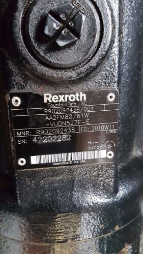 New Rexroth Hydraulic Motor AA2FM80/61W-VUDN527F-E / R902092438