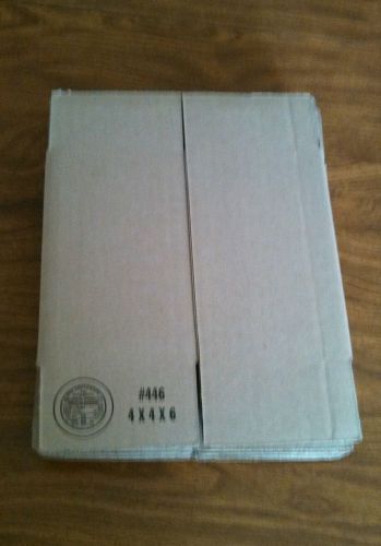 7  Pcs  4x4x6 Corrugated Cardboard Shipping Packing Boxes