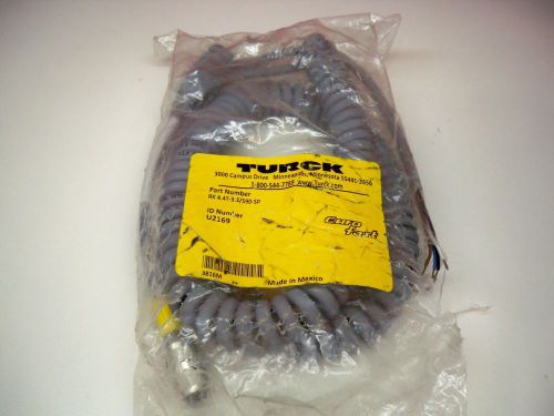 NEW TURCK RK 4.4T-3.3-RS 4.4T/S90-SP EUROFAST SPIRAL CABLE CORDSET D533764