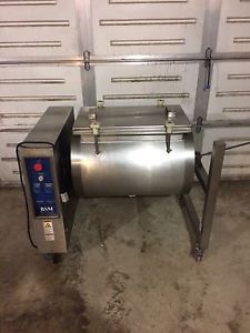 BSM Meat Poultry Tumbler Marinator  Stainless Steel BSM-T200 40 Gal TESTED